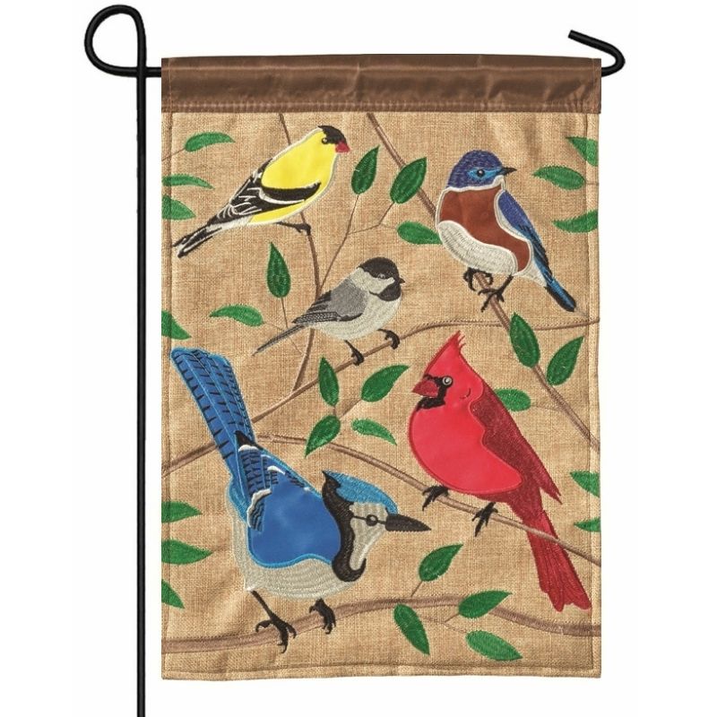 Songbirds Garden Flag